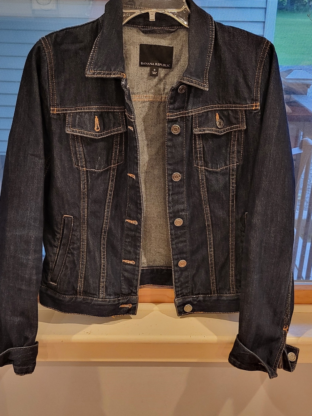 Banana Republic Indigo Blue Denim Jacket